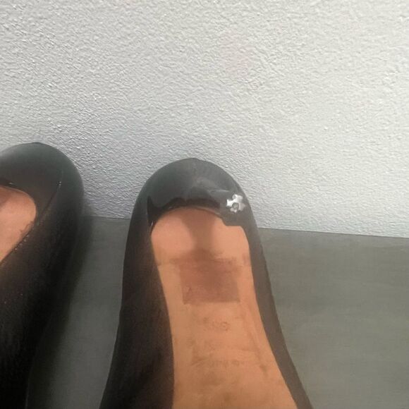 Alexander McQueen Leather Peep Toe Stiletto Heels Sz 8 Black Paisley Luxury Edgy - Picture 13 of 16